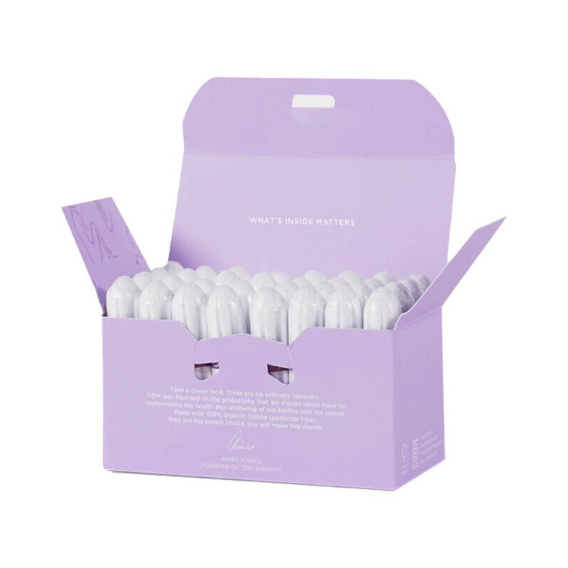 TOM Organic Super Tampons, 32 Pack
