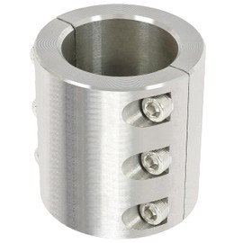 HECASA Split Collar Tube Clamp Compatible with 1-5/8 Inch OD Tube UTV Roll Bar Clamps Weldable Bolt on Roll Cage Mounts 1 Pcs