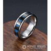 King Ring 8mm Triple Moon Spinner Ring – Fidget Ring