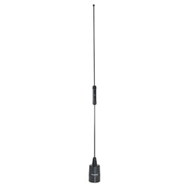 Tram-Browning 406 to 510 MHz UHF 4 dBd Gain Pre-Tuned Wideband NMO Antenna, Black