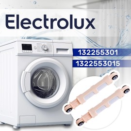 2 x Shock Absorbers Washing Machine 215 mm - 300 mm 80N with Original Code 132255301 1322553015 for Electrolux - Made in Italy - Warranty 10 Years MONTERAL