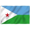 Anley Fly Breeze 3x5 Feet Djibouti Flag - Vivid Color