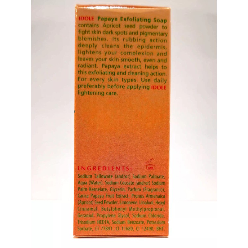 Idole - Papaya Exfoliating Soap - 7 oz