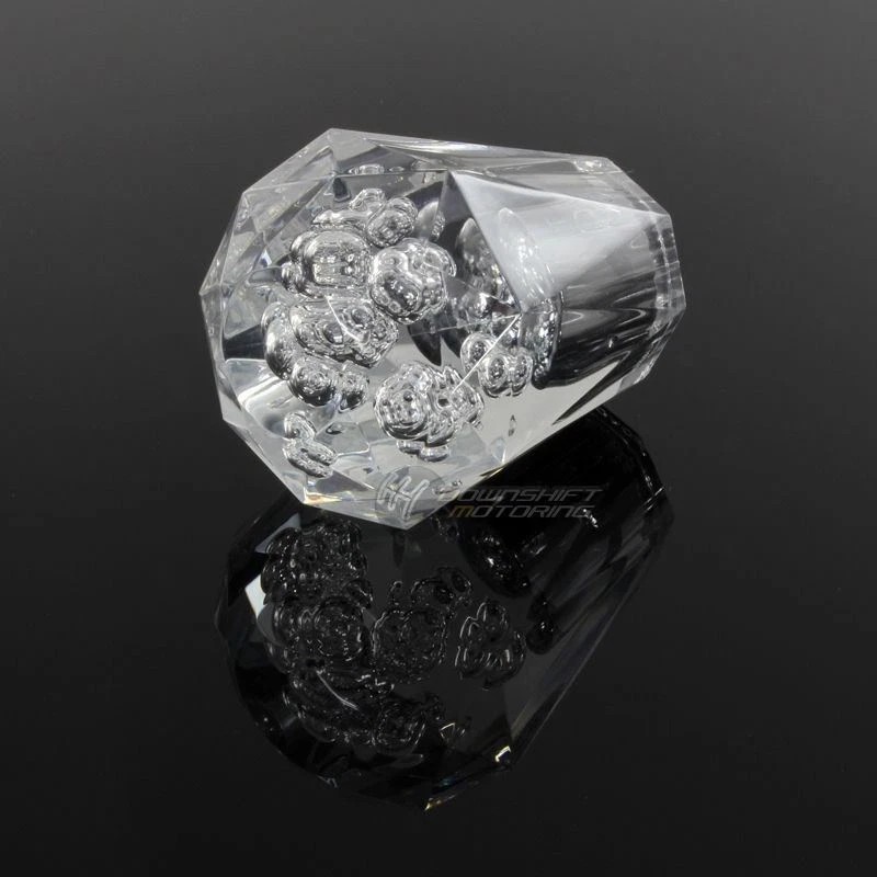 Clear Transparent Shift Knob Replacement JDM JDM Universal VIP Diamond