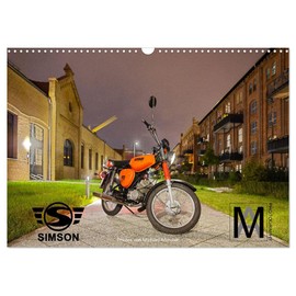 Simson S51c (Wandkalender 2025 DIN A3 quer), CALVENDO Monatskalender [Calendar] Michael Allmaier/PhotoArt Allmaier/MA-Photography