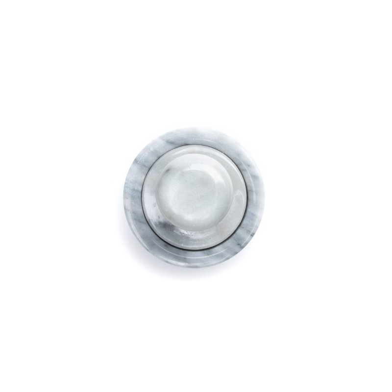 Fox Run Marble Mortar and Pestle, White