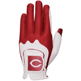 LEZAX HCGL-4609 Hiroshima Toyo Carp Golf Gloves, Left Hand, White