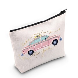 New York Vacation Gift NCY Bachelorette Party Favor Take Me to New York Zipper Pouch Makeup Bag (to New York EU)