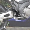 TCMT Sand Black Front Footrest Foot Pegs Bracket Set Fit
