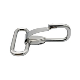 MARINE CITY Rectangular Buckle with Snap Hook – 304 Stainless Steel, 1.5 Inches Width, Heavy-Duty, Corrosion-Resistant Clip for Marine, Boating, Camping & Outdoor Use