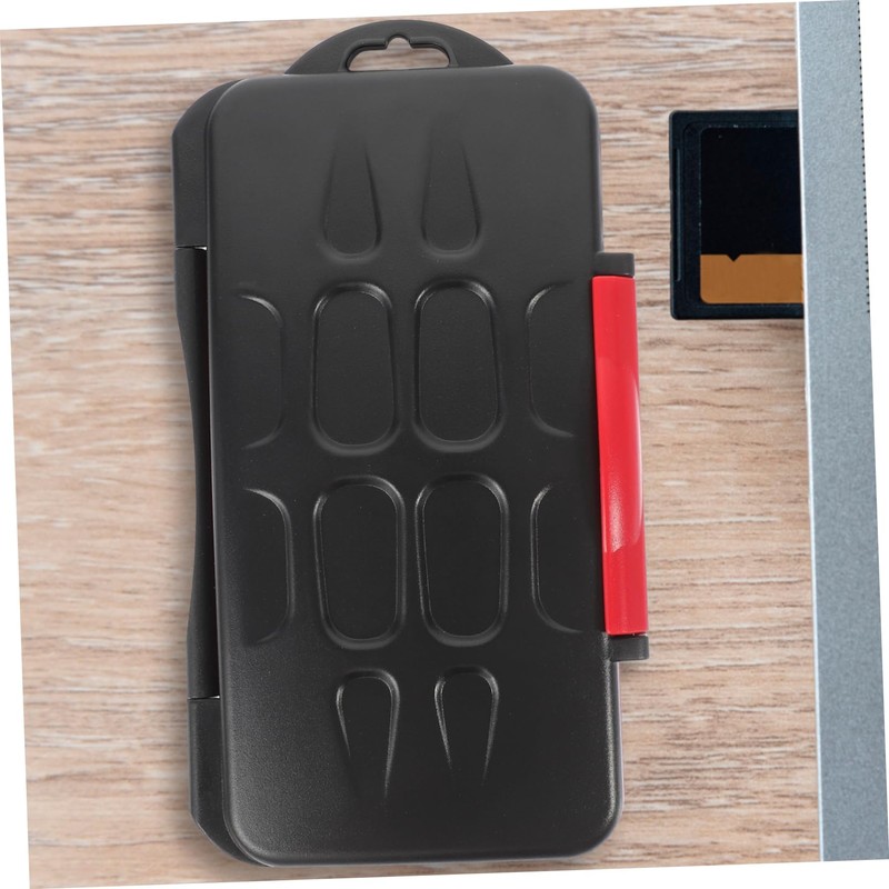 TEHAUX Memory Card Storage Organizer and Shockproof Card Case for