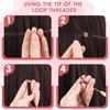 Hair Extension Kit, 3 pcs Hair Extension Pliers Hairs Tinsel