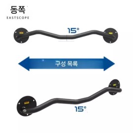 실내 벽부착 벽걸이 문틀철봉 등운동 가정용 턱걸이 풀업바 [D. K101B-2스테인리스스틸페어그립] Indoor Wall-Mounted Door Frame Pull-Up Bar for Home Use [D. K101B-2 Stainless Steel Pair Grip]