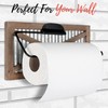 Autumn Alley Rustic Barn Door Paper Towel Holder - Country