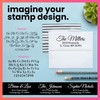ExcelMark Personalized Return Address Stamp – Custom Self Inking Rubber