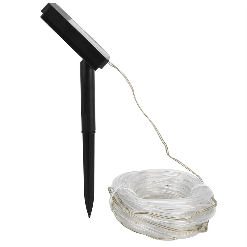 Solar String Light 7m 50LEDs Solar Tube Light Outdoor Waterproof