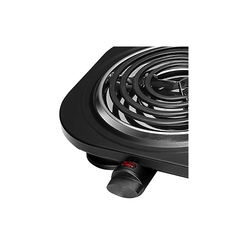 Uniware Single Coil Stove, ETL Certified, 1000w, 60hz, 9.5 x
