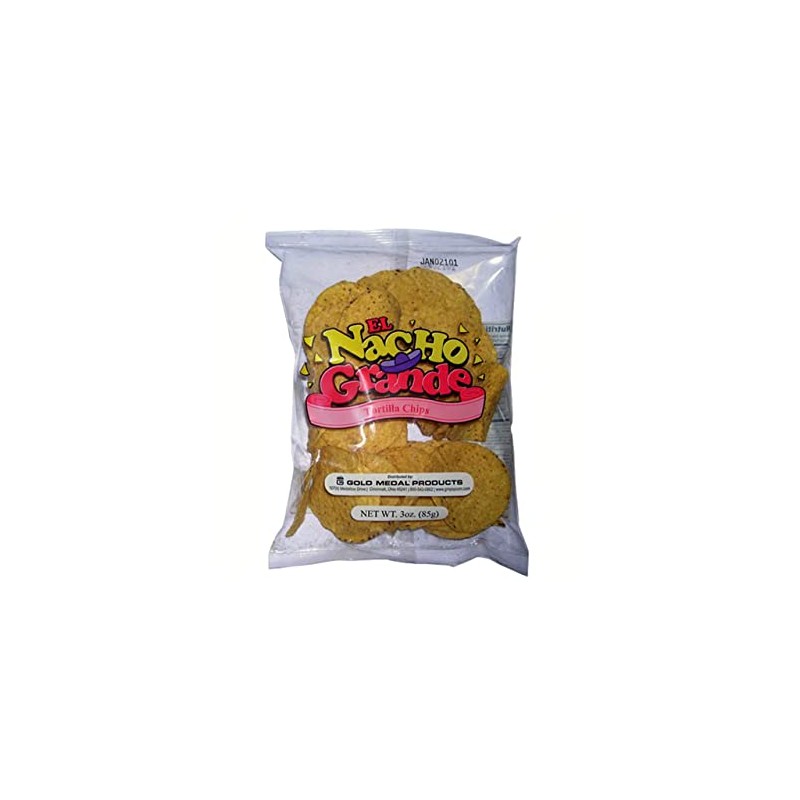 El Nacho Grande Portion Pak Nacho Chips - 3 oz