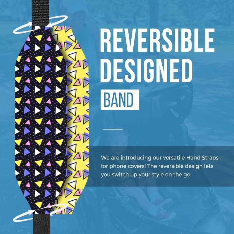 Reversible Phone Strap | Comfortable Cell Phone Finger Holder &