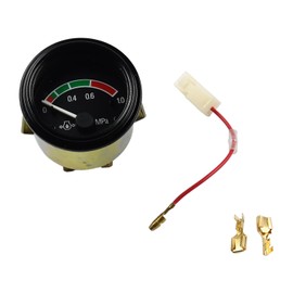 Manioiity 0-50 PSI Oil Pressure Gauge 506902M1 9N9273A Compatible with Ford Tractors 2N 8N 9N Compatible with Allis-Chalmers Tractor D10 D12 D14 D15 D17 Compatible with Case Tractors C D L R S V