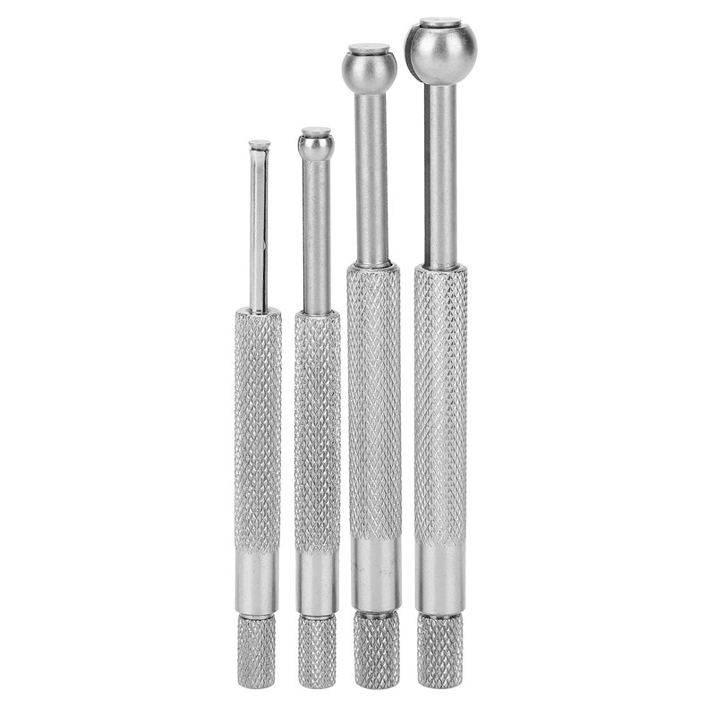 4Pcs Bore Gauge Telescopic BallType with Diamond NonSlip Handle Measuring