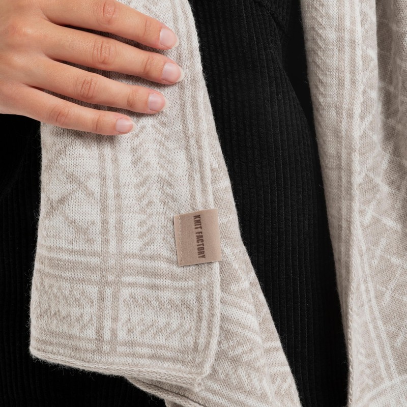 KNIT FACTORY - Dusk Scarf - Knitted Scarf for Men