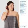 Schiesser Rome Sauna Kilt for Women Made of Absorbent Cotton