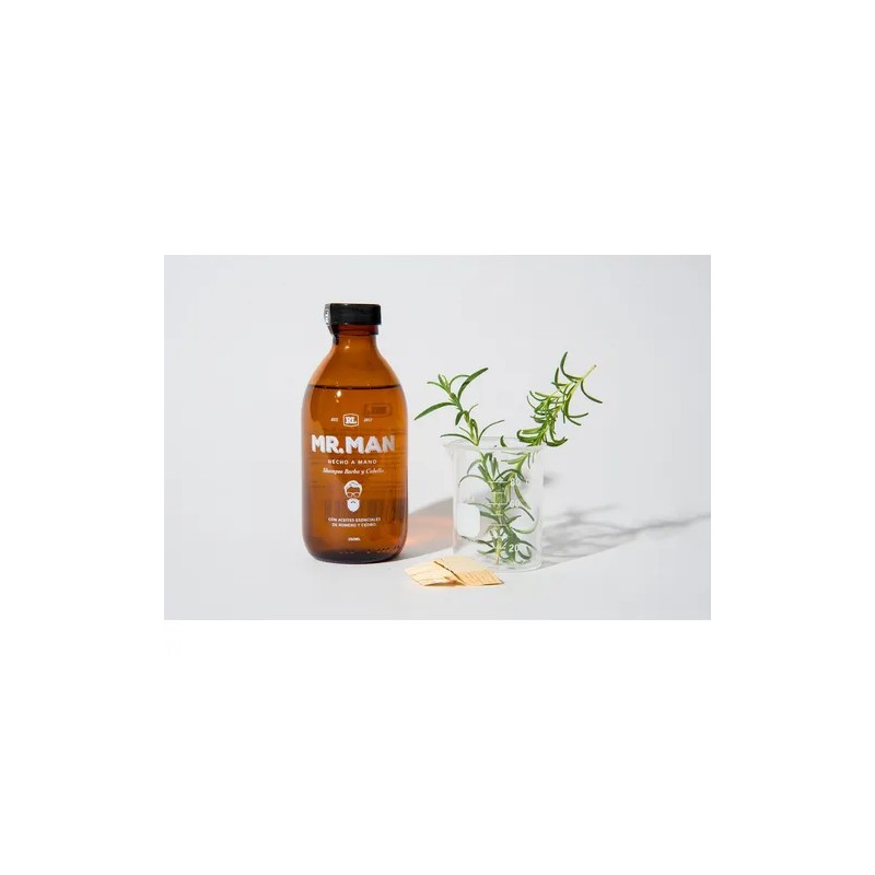Shampoo Bergamota Natural Orgánico Mr.man 250ml