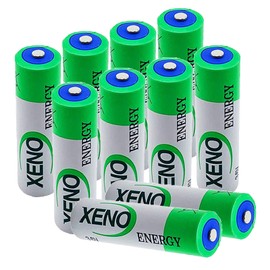 10 Count - XL-060F PLC Lithium Battery 3.6v 2400mah for Xeno Energy XL-060F AA 3.6V Water Meter Electric Meter Flow Meter Lithium Battery