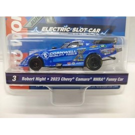 Auto World SC405-3 Robert Hight Cornwell Quality Tools 2023 Camaro Funny Car HO Scale Electric Slot Car