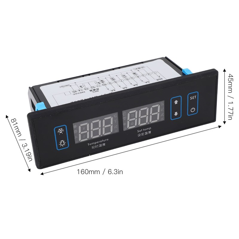 Digital Display Temperature Controller Intelligent Thermostat Regulator Kitchen Utensils Freezing