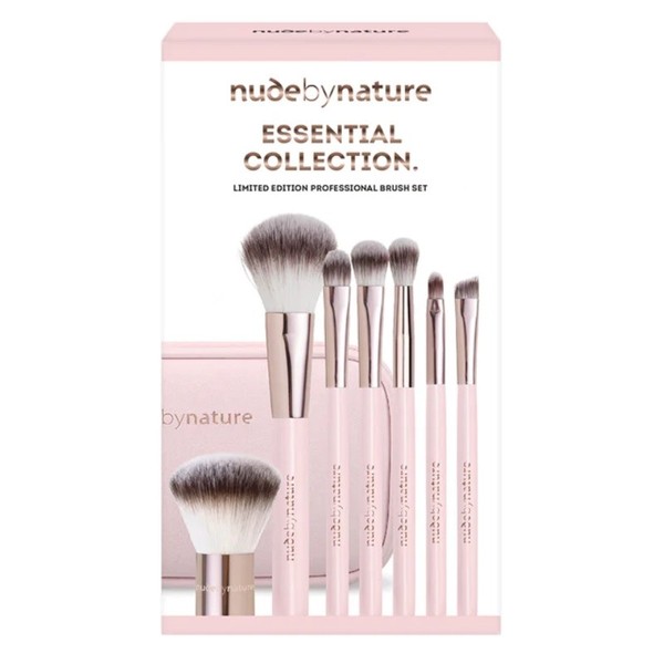 Nude by Nature Essential Collection Limited Edition Professional Brush Set