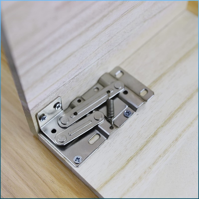 SUUJI Tip Out Tray Hinges,1Pair 45 Degrees Tilt Tray Hinge,