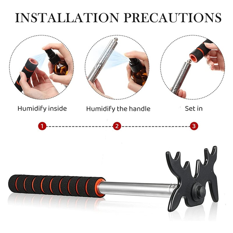 Povxlum Retractable Billiard Cue Stick Bridge with Bridge, Billiard Pool