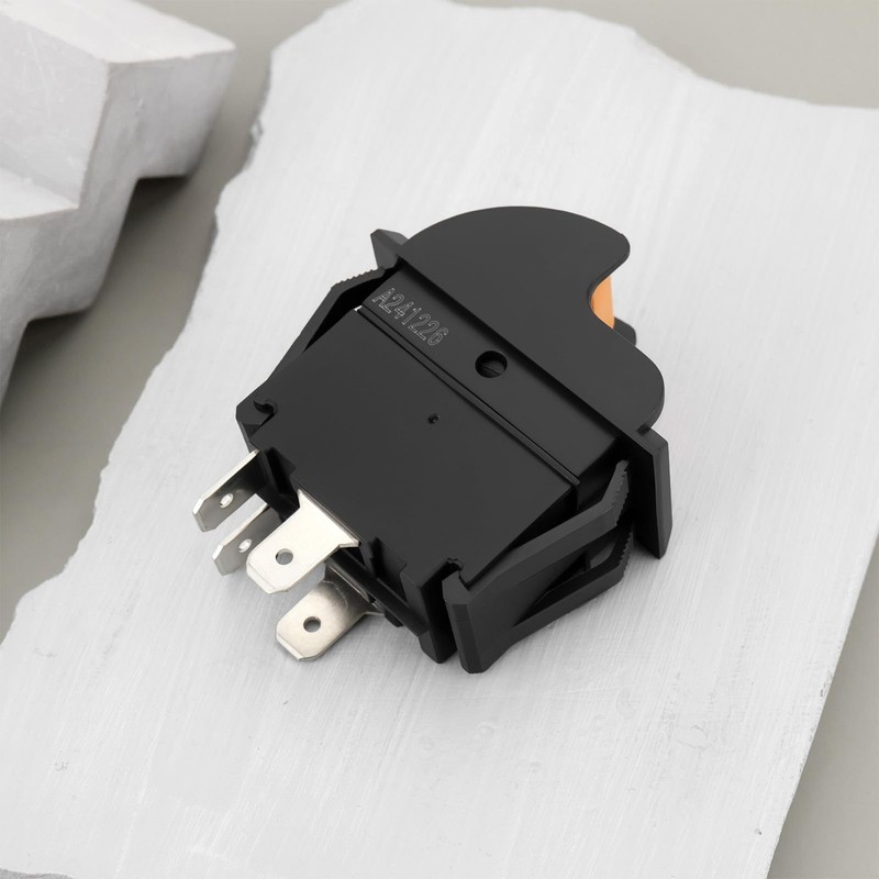 ECSiNG 2pcs SW7A Table Saw On-Off Toggle Switch 12A/20A 250V