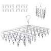 Pinch Hanger, 52 Pinch Hanger, Laundry Dryer, Stainless Steel, 20