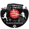 GRAVURZEILE Kaiserslautern Vinyl Record Clock - 100% Club Love -