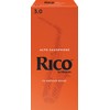 D'Addario Rico Alto Saxophone Reeds, Strength 3, Pack of 25