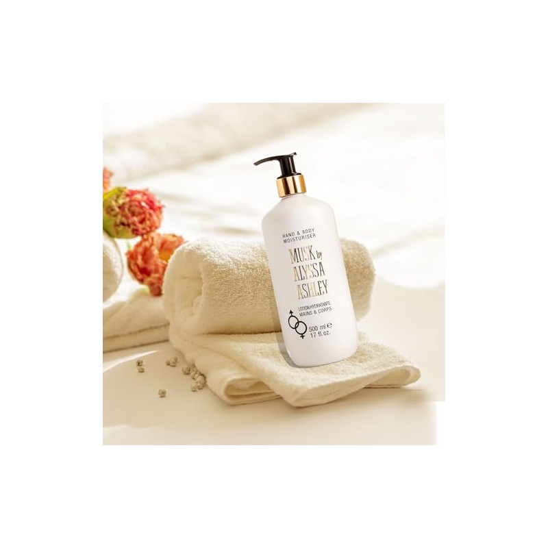 Alyssa Ashley Musk Hand & Body Moisturiser mit Pumpe 500