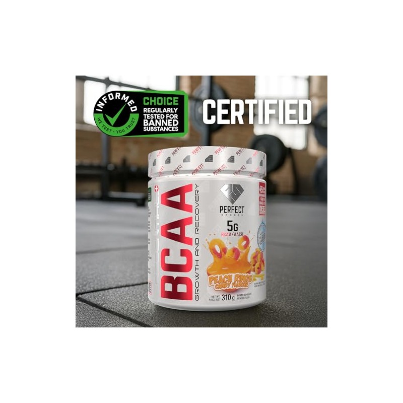 Perfect Sports BCAA Hyper Clear Peach Ring