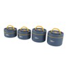 Bento Lunch Box Round with Lid Bag Leakage Proof Stainless