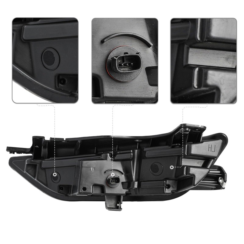 SOCKIR Upper Headlights Assembly Fit for 2019 2020 2021 2022