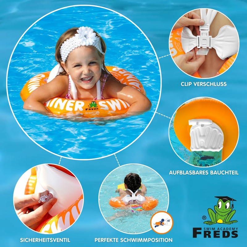 FREDS SWIM ACADEMY - Sets (STR Orange + Pump)
