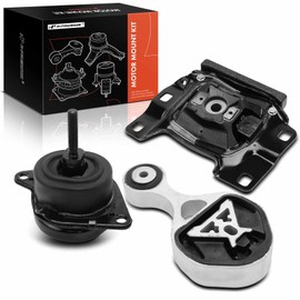 A-Premium 3PCS Engine Motor Mount Transmission Mount Torque Strut Mount Kit Compatible with Ford Explorer 2016 2017 2018 2019 2.3L, Automatic Transmission, FWD, Turbocharged Only, Replace# BB5Z6038F