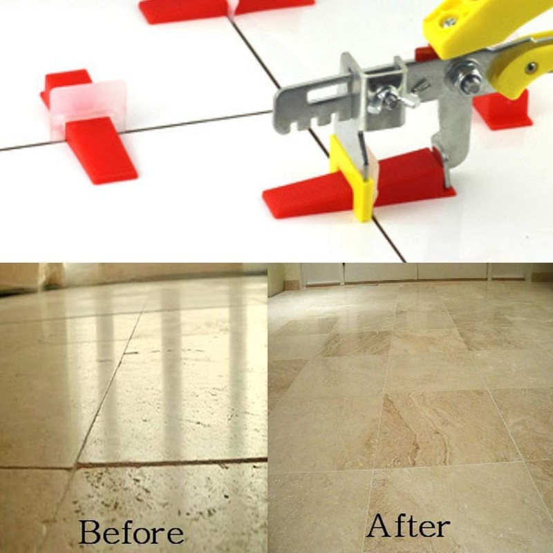 Tile Leveling System 1/16'' Tile Tools, 800pcs Tile Leveler Spacers