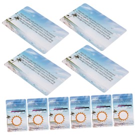 COLLBATH Pack of 10 UV Test Cards for Outdoor Uvc Test Strips Uvc Identifiers Test Device Light Effect Cards UV Test Tools UV Identification Card Terrarium Test Cards