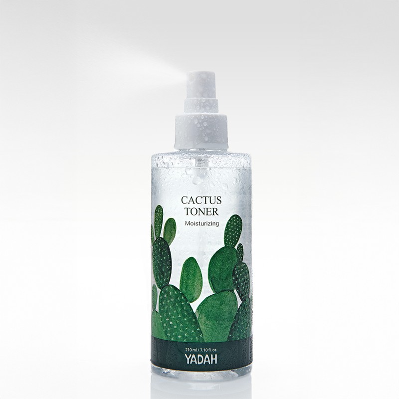 Yada Cactus Toner Vegan Moisture Calming Mist Toner 210ml /