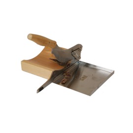 Radiused Biltong Slicer with Detachable Magnetic Tray