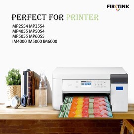 FIRSTINK 841993 MP2554 MP3554 Toner Cartridge Black Compatible for Ricoh MP2554 MP2555 MP3054 MP3055 MP4054 MP3554 MP3555 MP4055 MP5054 MP5055 MP6054 MP6055 IM6000 IM4000 IM5000 IM2500 IM3500 2 Pack