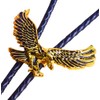 Moranse Bolo Tie with USA America Pride Flying Eagle Army